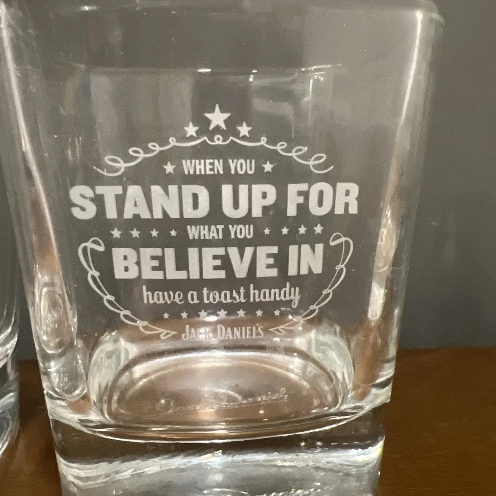 Jack Daniel's Old No. 7 whiskey glasses & Shot Glass‎ 